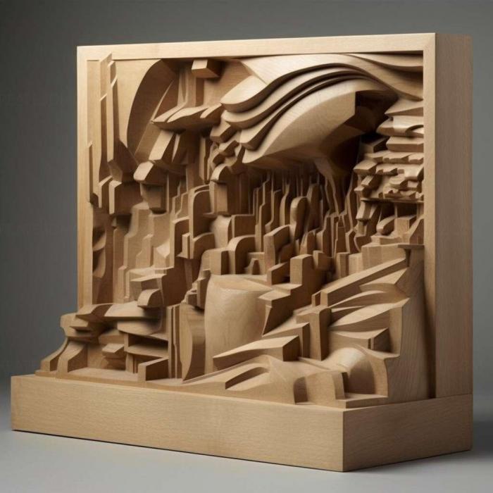 نموذج ثلاثي الأبعاد لآلة CNC 3D Art 